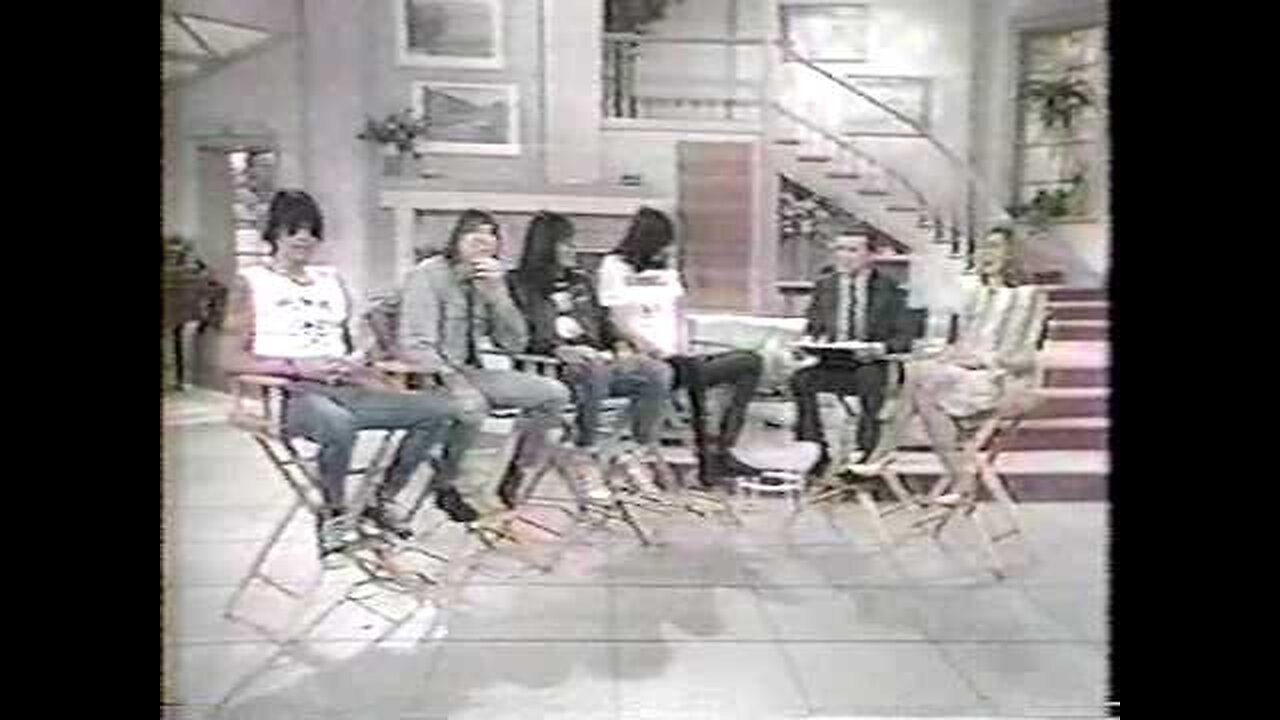 Ramones on the Regis and Kathy Lee show 1988