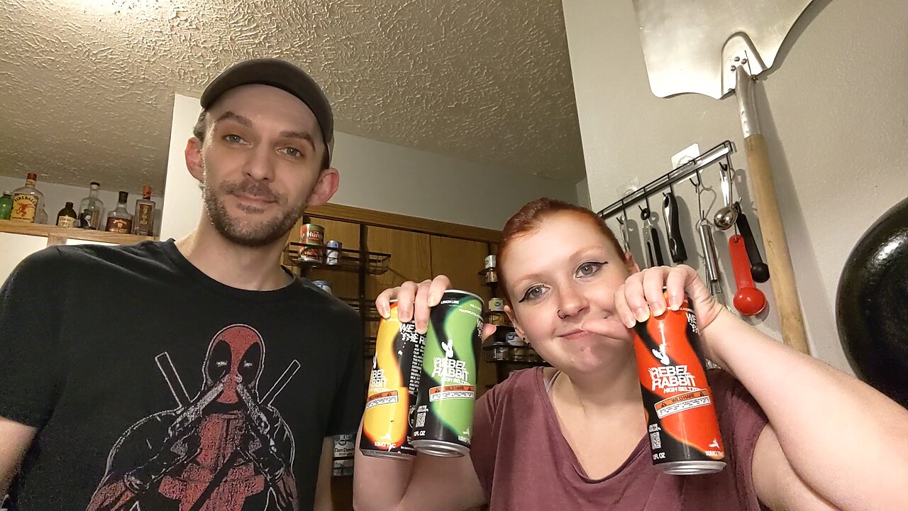 Rebel Rabbit High Seltzer [THC Drink] (3 Flavors) Taste Test