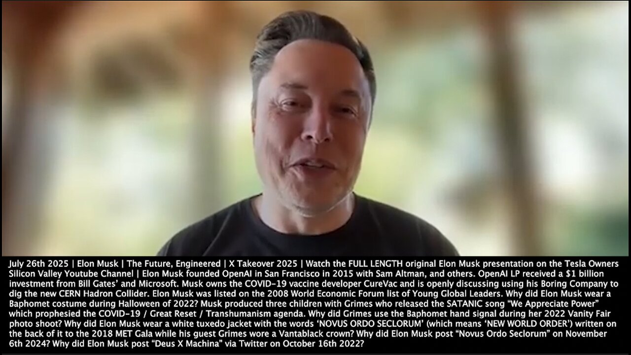 Elon Musk | "You Could Upload Your Memories...a Saved Version of Yourself. Download That Into a New Clone Body. Download That Into a Robot Body Or A Clone Version of Your Original Self. A Form of Immortality." - 7/26/2025