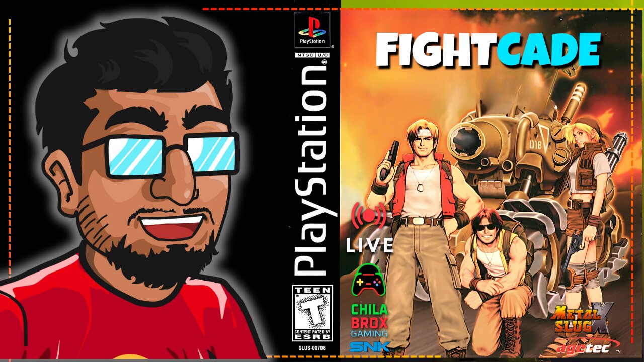 🔥 Jugando Metal Slug X en Fightcade – Acción Retro en Vivo 🎮