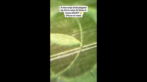 Crop circles analyzed by AI
