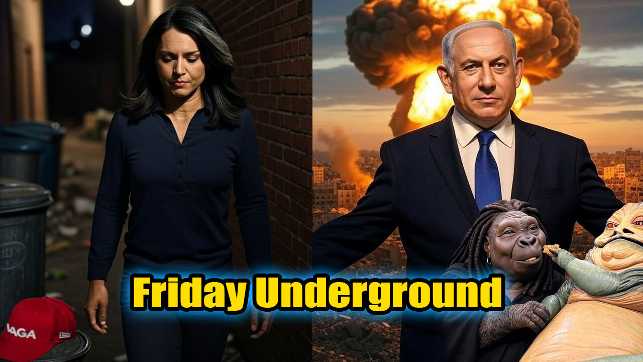 Friday Underground! BiBi Kicked off WW3!? Tulsi Might Walk and more!