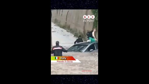 #Italy #Sicily #floods #rescue #climate #extremeweather #civilprotection #Weather #Climate