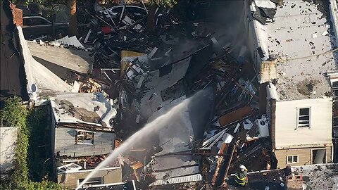 Fire officials say 1 dead, 2 injured in Philadelphia explosion that damaged several homes
