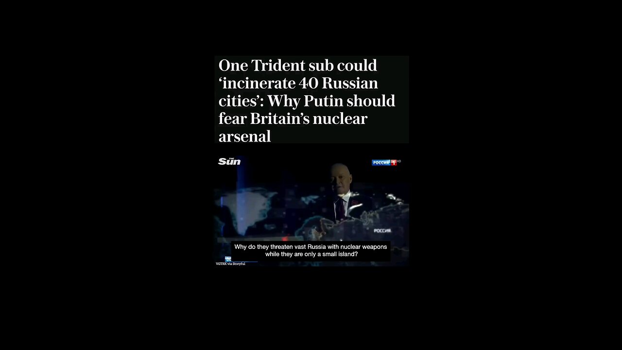 UK 🇬🇧 vs Russian 🇷🇺 nuclear ⚛️ arsenal