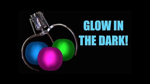 GLOW IN THE DARK CLAW MACHINE?!?