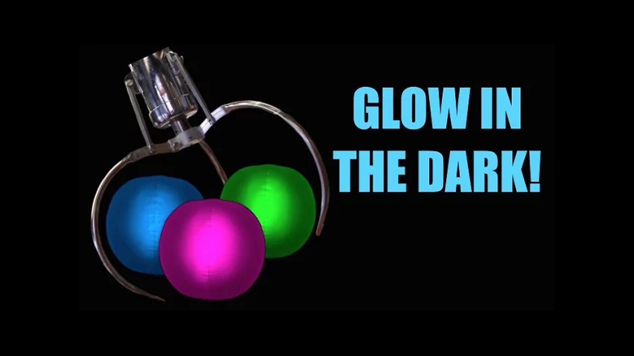 GLOW IN THE DARK CLAW MACHINE?!?