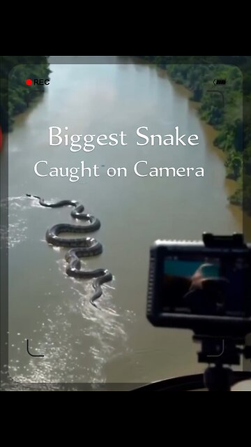 World's Biggest Snake Caught on Camera