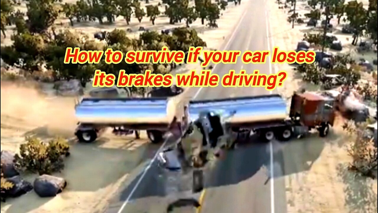 How To Survive If Your Car Loses Its Brakes While Driving