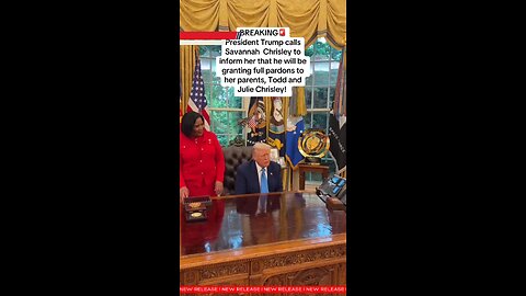 Trump Tells Savannah Chrisley Her Parents "Don't Look Like Terrorists" Before Pardon talk.