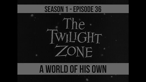 The Twilight Zone SE01-EP36 (1959)