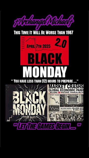 Black Monday 2.0 Let The Games Begin ...