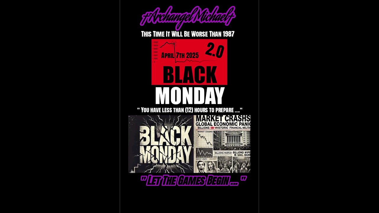 Black Monday 2.0 Let The Games Begin ...