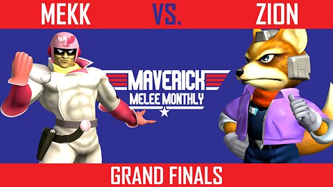 Mekk (Falcon) vs. Zion (Fox) - GRAND FINALS | The Maverick Melee Monthly