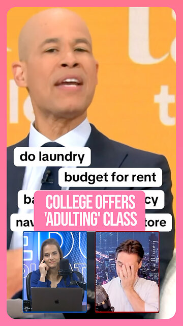 🤦‍♂️College Offers 'Adulting' Class