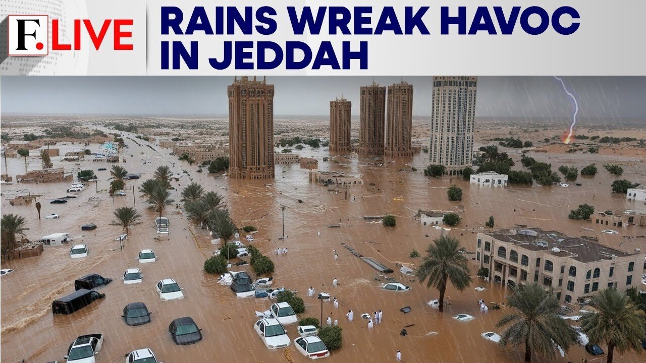 Saudi Arabia on Alert as Jeddah Hit by Severe, Record-Breaking Rain | Firstpost Live