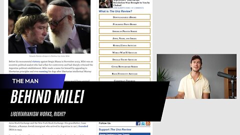 The Man Behind Milei