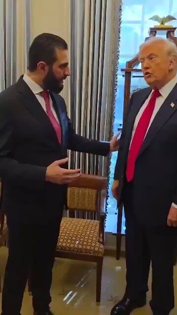 😂 Trump Gives Syrian President TRUMP COLOGNE & Then He said This!😂😅🤣