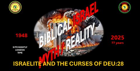 AFRICA IS THE HOLY LAND || BIBLICAL ISRAEL MYTH / REALITY || ISRAELITE AND THE CURSES OF DEU:28