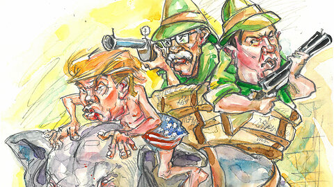 NOW YOU'VE DONE IT! Nuclear-War Neocon Trump Comes Out of the Closet. Bolton is back in charge. https://x.com/AmbJohnBolton