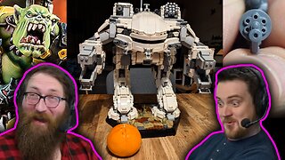 Ben Built A Big Battletech Lego - Drilling Barrels - Tom and Ben