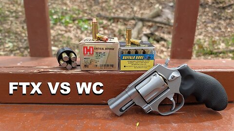 🤯Heavy Clothing Stops .38 Wadcutter?!? PART 2 - Hard Cast Wadcutter & Hornady Critical Defense .38 👍