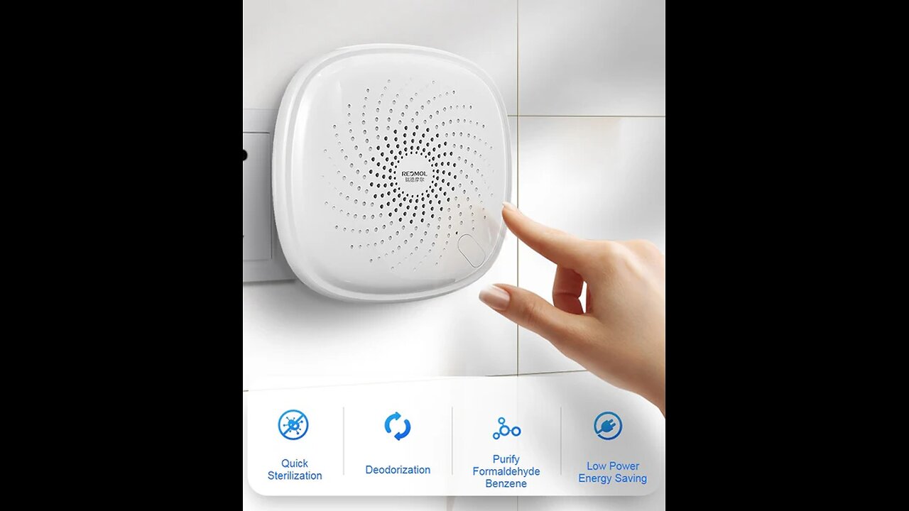 Household Negative Ion & Ozone Deodorization Formaldehyde Odor Air Purifier & Disinfection Machine