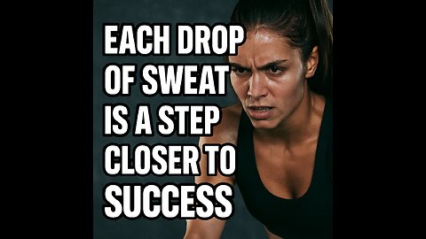 Each Drop of Sweat = One Step Closer to Success 💪🔥