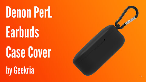 Denon PerL Earbuds Case Cover | Geekria