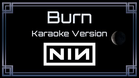Nine Inch Nails - Burn (CC)