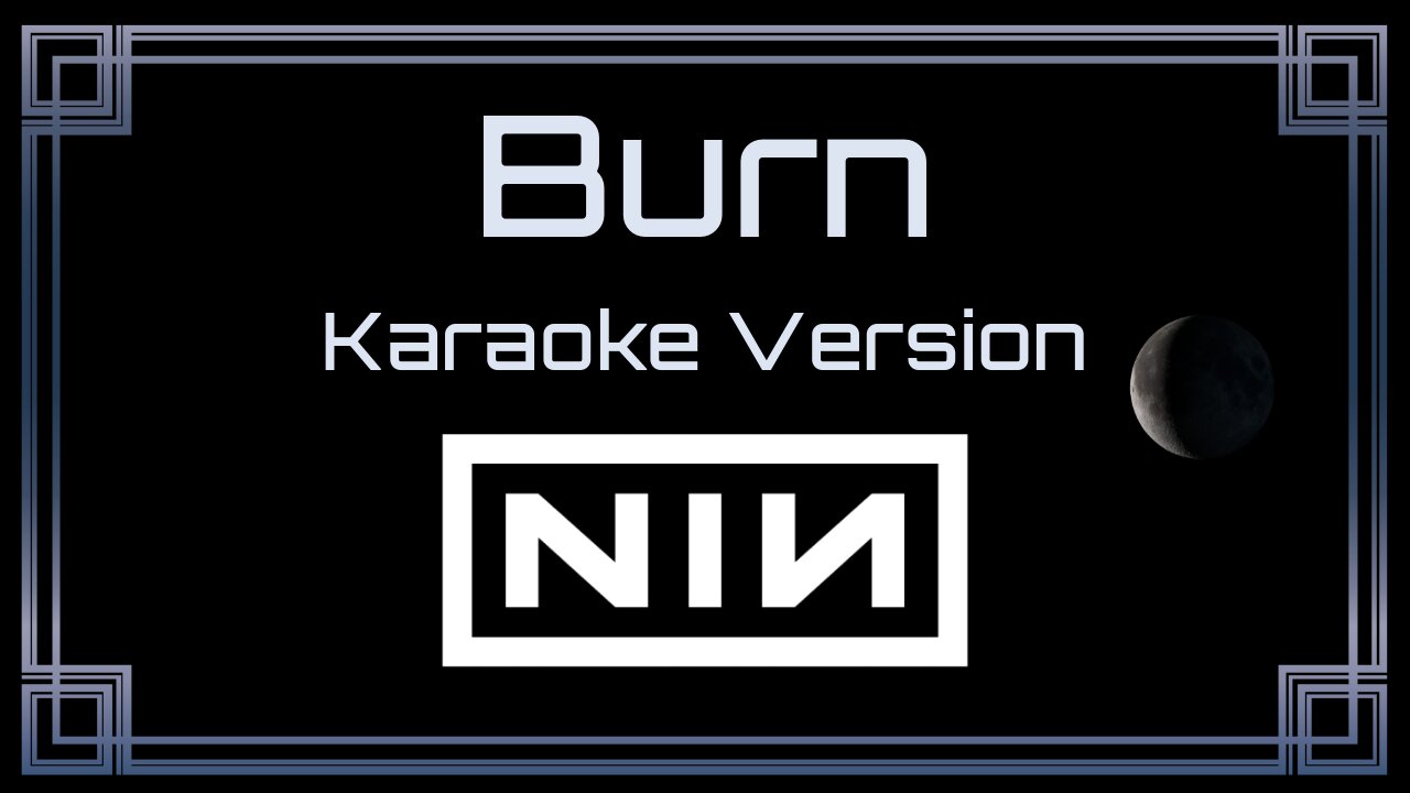 Nine Inch Nails - Burn (CC)