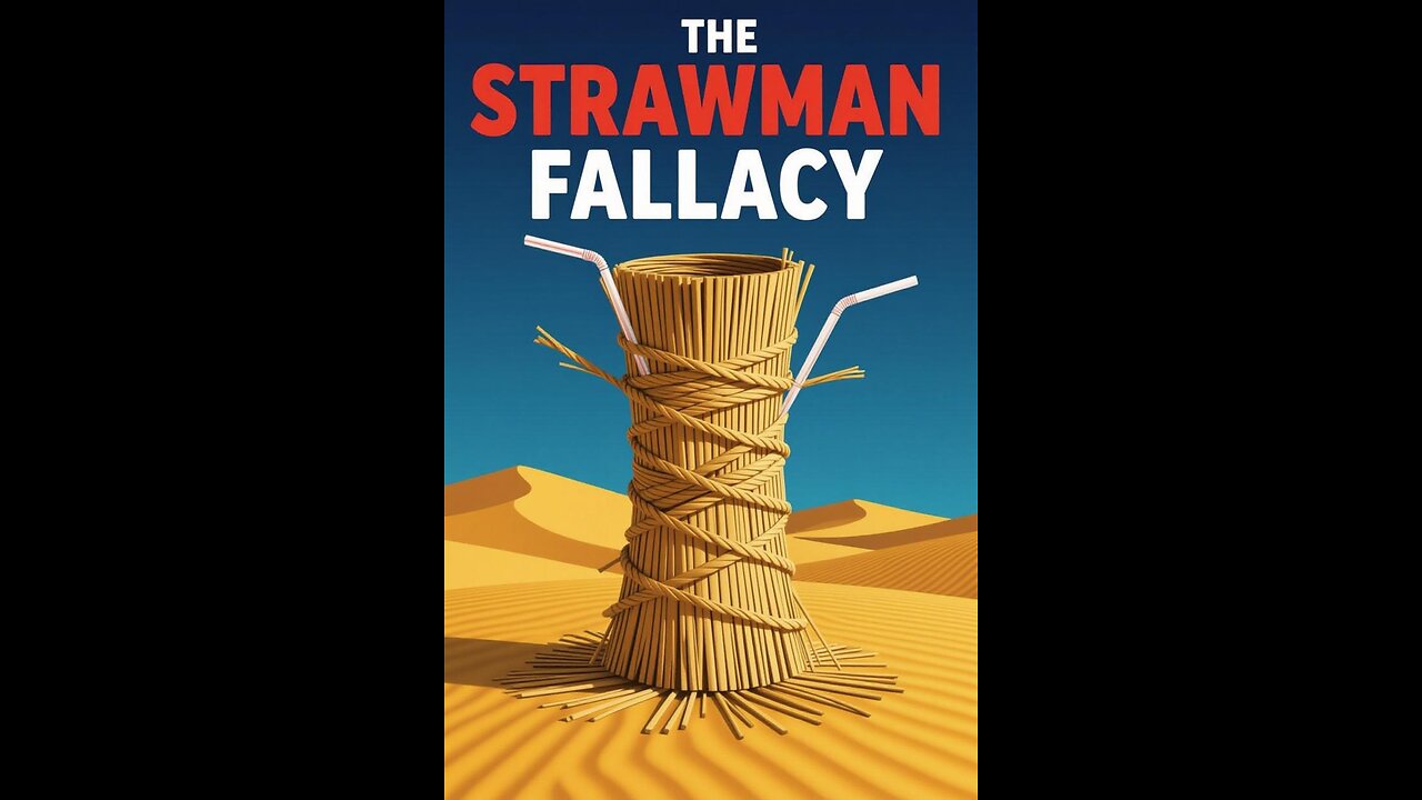 🎯 Straw Man Fallacy EXPLAINED (With Real-Life Examples) | Logical Fallacies Series Ep. 1