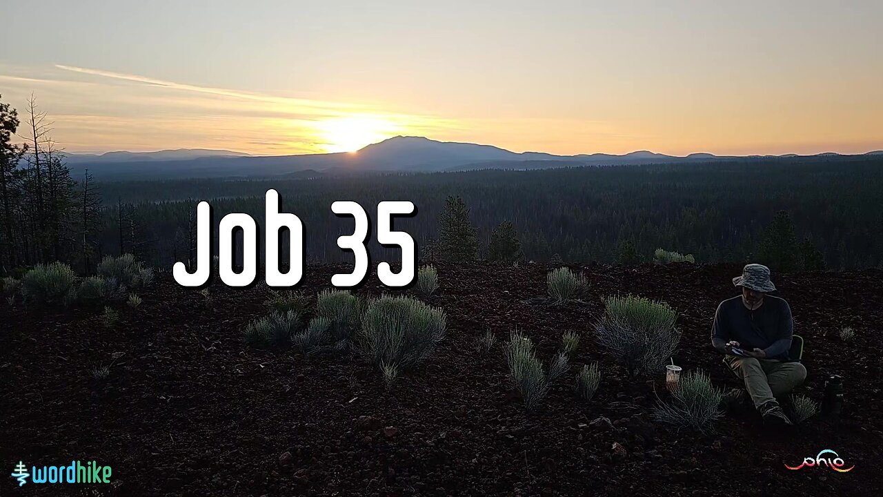 Job 35, Bible Reading in Nature, BSB