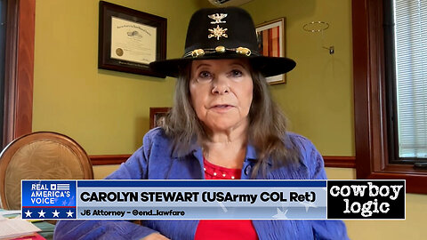 Cowboy Logic - 09/13/25: Colonel Carolyn Stewart, US ARMY (ret.) / J6 Lawyer