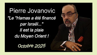 Pierre Jovanovic à propos des sionistes israéliens ... (Hd 1080)