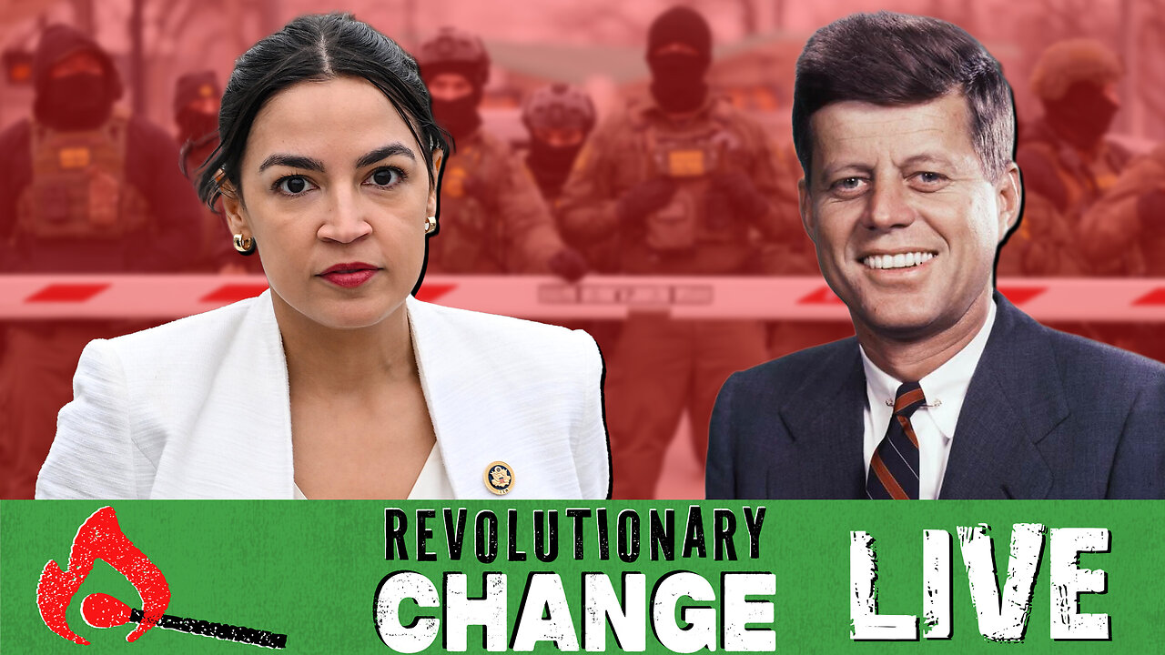 AOC Backs Zionist, IDF Trains ICE, TikTok ALTERNATIVE, JFK vs. Israel w/ Ken McCarthy & Wally Rashid