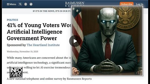 BREAKING: 41% Of Young Voters & 55% Of Young Conservatives Want AI Dictatorship On The Cusp
