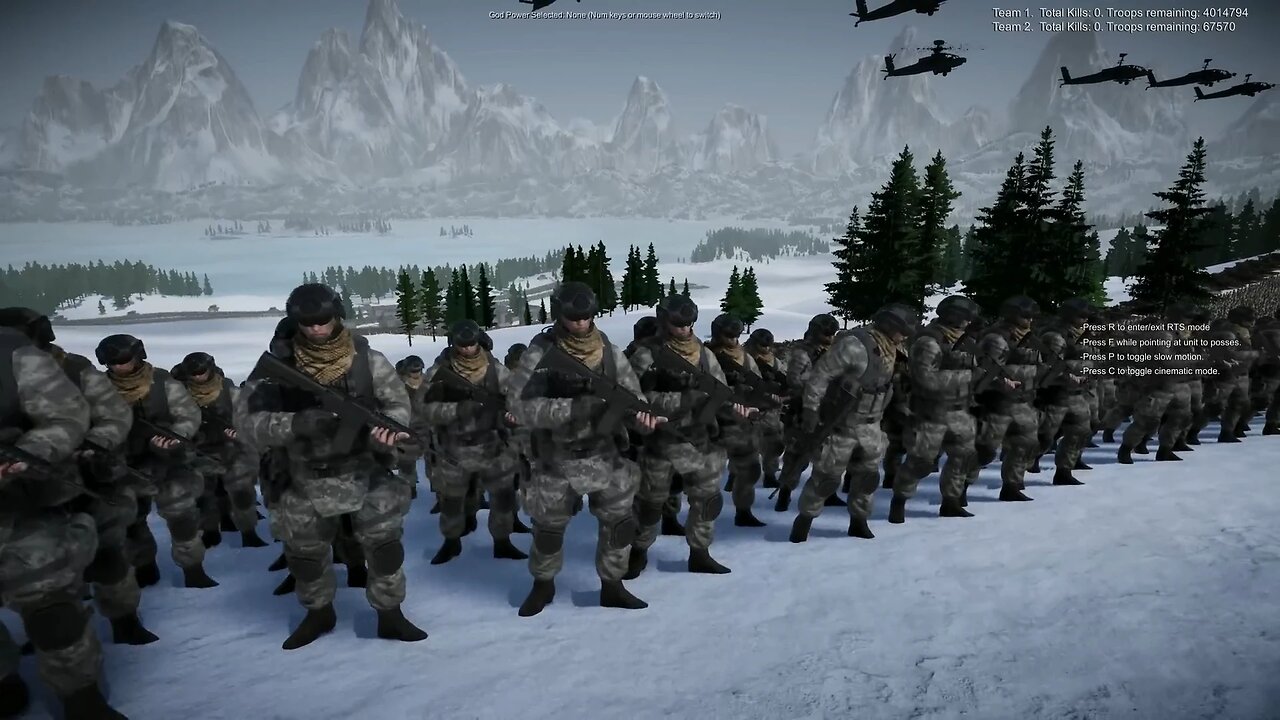 U.S ARMY with Apache Helicopter VS 4,000,000 ZOMBIES | Ultimate Epic Battle Simulator 2 (UEBS2)