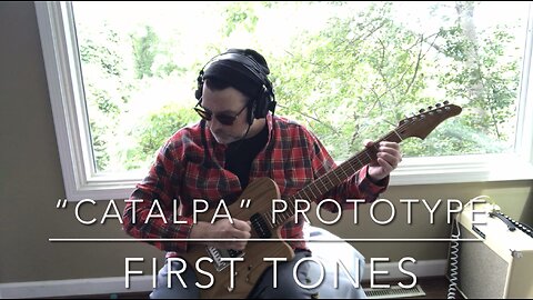 First Tones from the “Catalpa” wood prototype