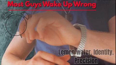 How to Start Your Day Like a Man on a Mission
