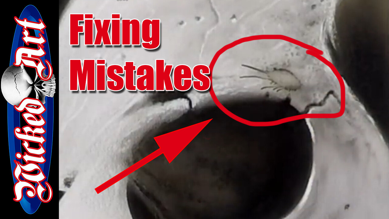 Airbrush Tutorial: When Things Go Wrong
