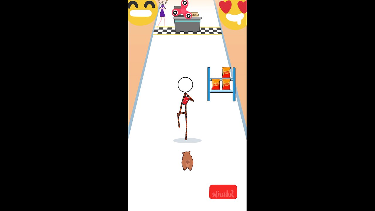 Stickman Adventures: Unlocking All Items During the Run! #shorts #ytshorts