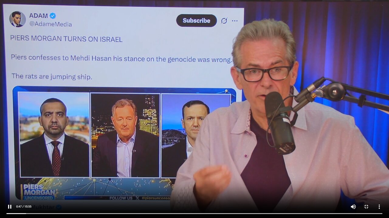 Piers Morgan's nuts finally drop on Israel▮The Jimmy Dore Show