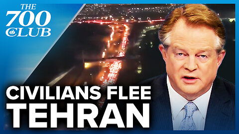 Thousands of Iranians Fleeing Iran’s Capital After Trump Gave A Warning | The 700 Club