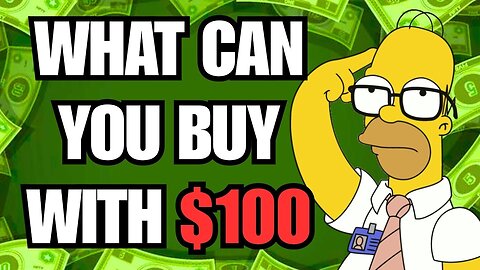 What Can You Buy With $100? (The $100 Challenge)