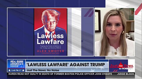 Alex Swoyer says new book ‘Lawless Lawfare’ details timeline of judicial war against Trump
