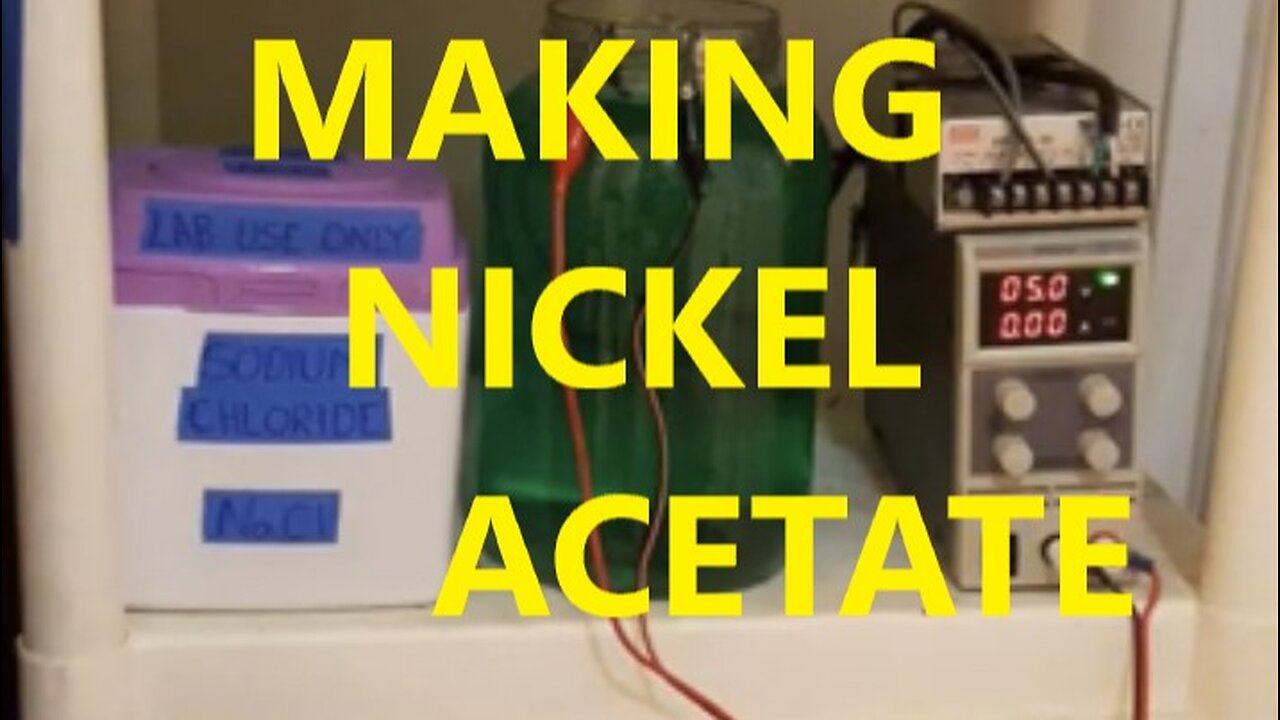 Making Nickel Acetate