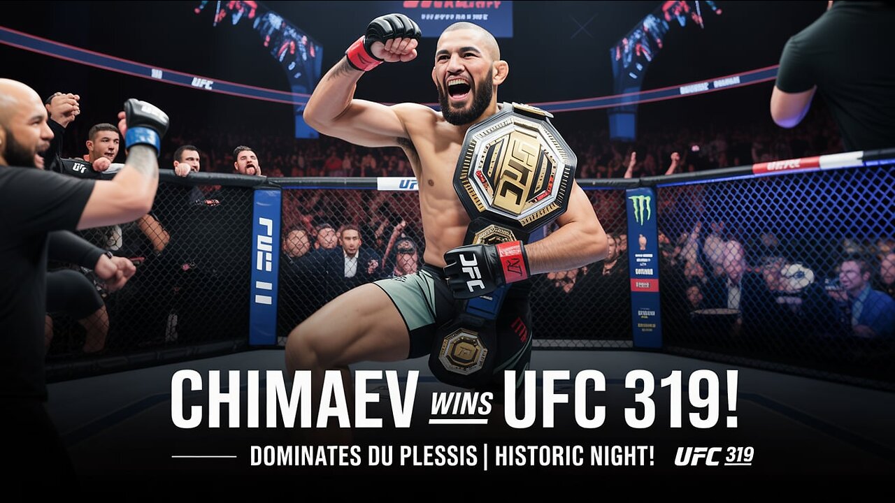 Khamzat Chimaev Wins UFC Middleweight Title in Chicago | UFC 319 Results & Highlights!