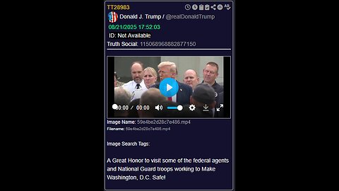 DC RESIDENTS THANK PRESIDENT TRUMP..