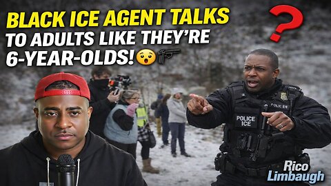 BLACK ICE AGENT TALKS TO AGITATORS LIKE THEY’RE 6-YEAR-OLDS 🤯🔫 | Rico Limbaugh